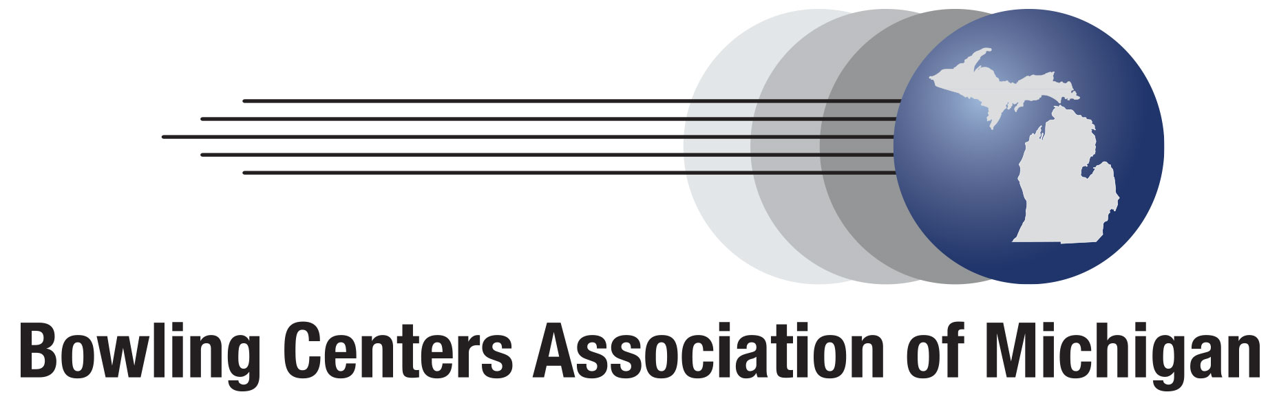 bowling centers association of michigan logo